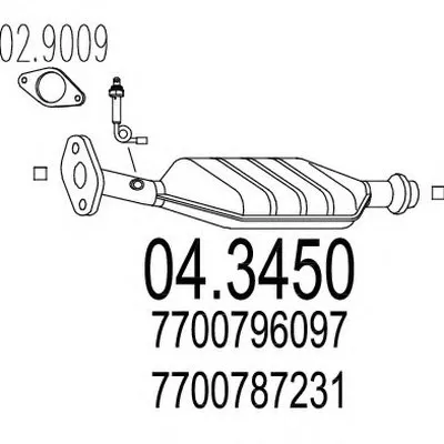 Катализатор для переоборудования MTS купить
