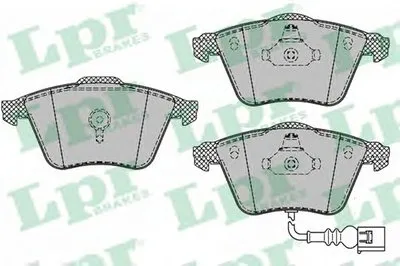 Комплект тормозных колодок, дисковый тормоз LPR купить