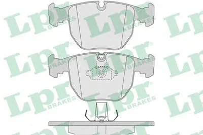 Комплект тормозных колодок, дисковый тормоз LPR купить