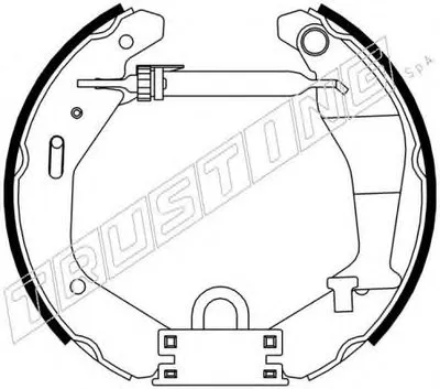 Комплект тормозных колодок FAST KIT TRUSTING купить