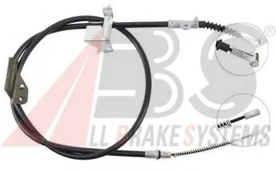 Трос, стояночная тормозная система A.B.S. купить