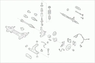 Рулевое управление; Подвеска колеса ZF Parts купить