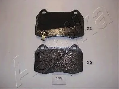 Комплект тормозных колодок, дисковый тормоз ASHIKA купить