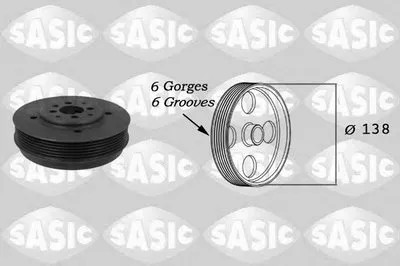 Ременный шкив, коленчатый вал SASIC купить