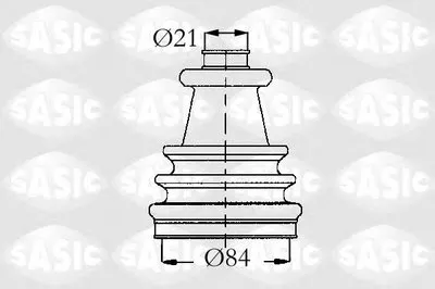 Комплект пылника, приводной вал SASIC купить