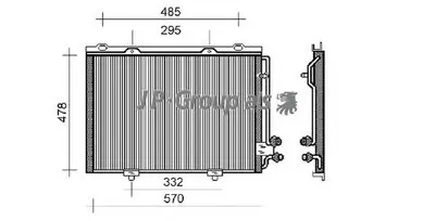 Конденсатор, кондиционер QH JP GROUP купить