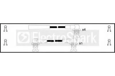 Комплект проводов зажигания ElectroSpark STANDARD купить