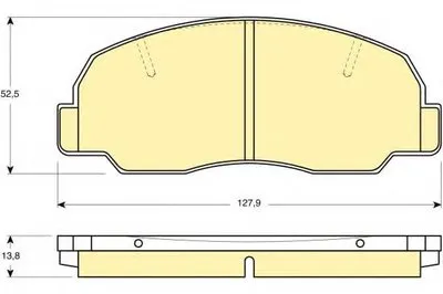 Комплект тормозных колодок, дисковый тормоз GIRLING купить