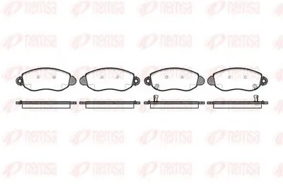 Комплект тормозных колодок, дисковый тормоз KAWE купить