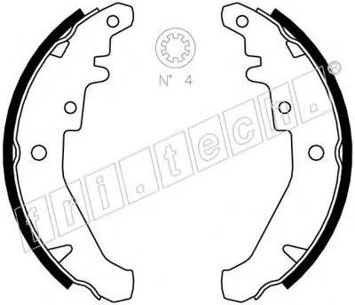 Комплект тормозных колодок fri.tech. купить