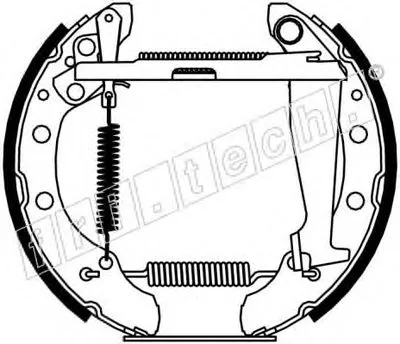 Комплект тормозных колодок FAST KIT fri.tech. купить