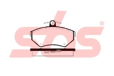 Комплект тормозных колодок, дисковый тормоз sbs купить