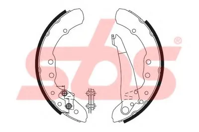 Комплект тормозных колодок sbs купить