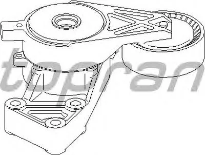 Натяжитель ремня, клиновой зубча TOPRAN купить