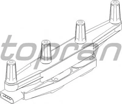 Коммутатор, система зажигания TOPRAN купить