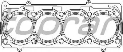 Прокладка, головка цилиндра TOPRAN купить