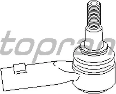 Наконечник поперечной рулевой тяги TOPRAN купить