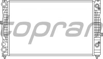 Радиатор, охлаждение двигателя TOPRAN купить