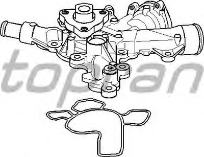 Водяной насос TOPRAN купить