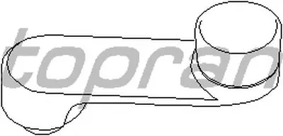 Ручка стеклоподъемника TOPRAN купить