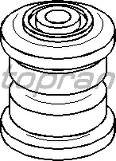 Втулка, листовая рессора TOPRAN купить