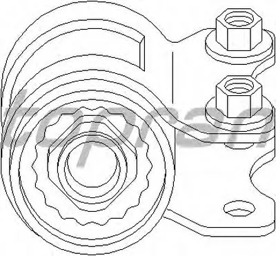 Подвеска, рычаг независимой подвески колеса TOPRAN купить