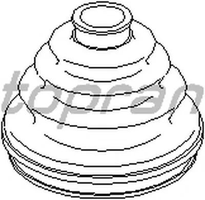 Пыльник, приводной вал TOPRAN купить