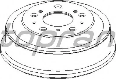 Тормозной барабан TOPRAN купить