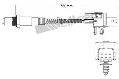 Лямда-зонд WALKER PRODUCTS купить