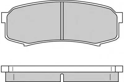Комплект тормозных колодок, дисковый тормоз E.T.F. купить