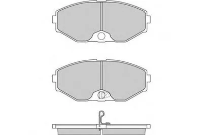 Комплект тормозных колодок, дисковый тормоз E.T.F. купить