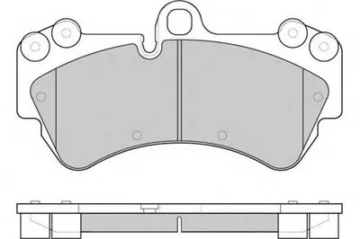 Комплект тормозных колодок, дисковый тормоз E.T.F. купить