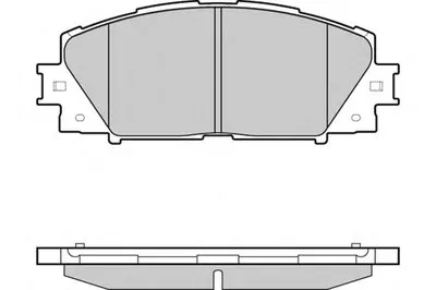 Комплект тормозных колодок, дисковый тормоз E.T.F. купить
