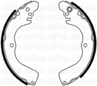 Комплект тормозных колодок CIFAM купить