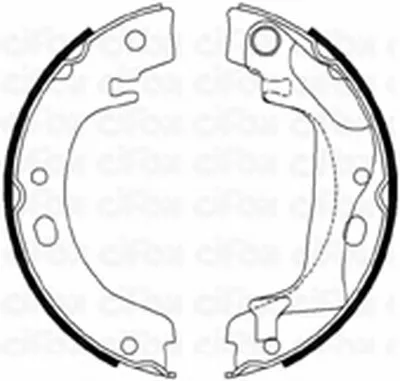 Комплект тормозных колодок, стояночная тормозная система CIFAM купить