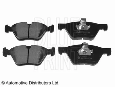 Комплект тормозных колодок, дисковый тормоз BLUE PRINT купить