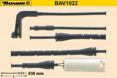 Сигнализатор, износ тормозных колодок BARUM купить