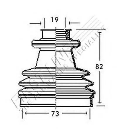 Пыльник, приводной вал FIRST LINE купить