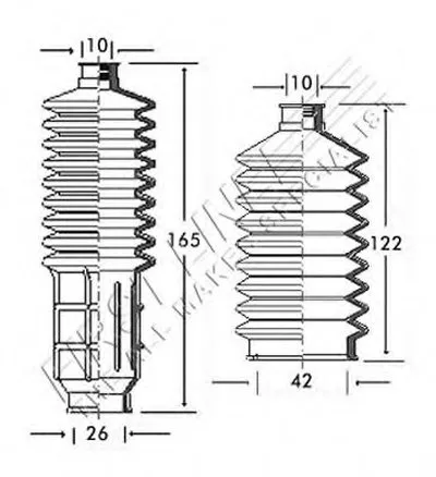 Пыльник, рулевое управление FIRST LINE купить