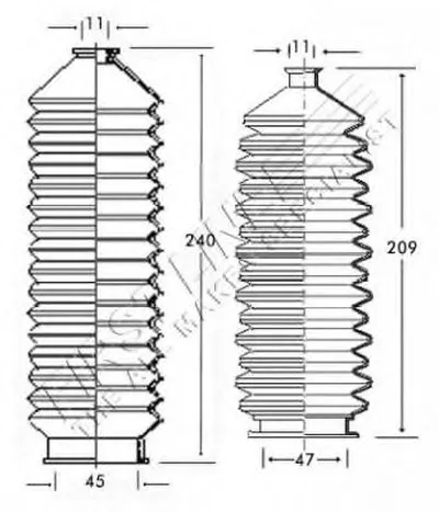 Пыльник, рулевое управление FIRST LINE купить