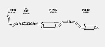 Система выпуска ОГ FENNO купить