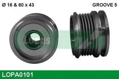 Механизм свободного хода генератора LUCAS ENGINE DRIVE купить