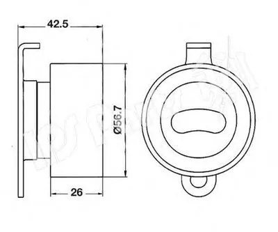 Устройство для натяжения ремня, ремень ГРМ IPS Parts IPS Parts купить