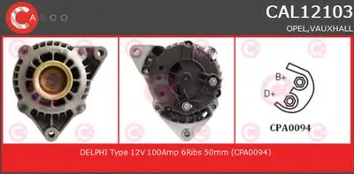 Генератор BRAND NEW SERIES CASCO купить