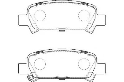 Комплект тормозных колодок, дисковый тормоз WAGNER купить