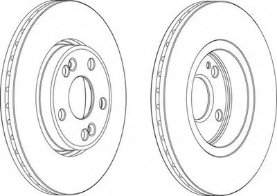 Тормозной диск PREMIER FERODO купить