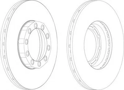 Тормозной диск PREMIER FERODO купить