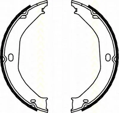 Комплект тормозных колодок, стояночная тормозная система TRISCAN купить