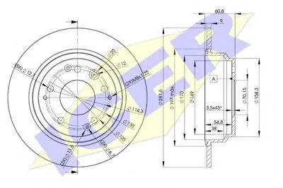 Тормозной диск ICER купить