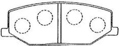 Комплект тормозных колодок, дисковый тормоз Premium Advics AISIN купить